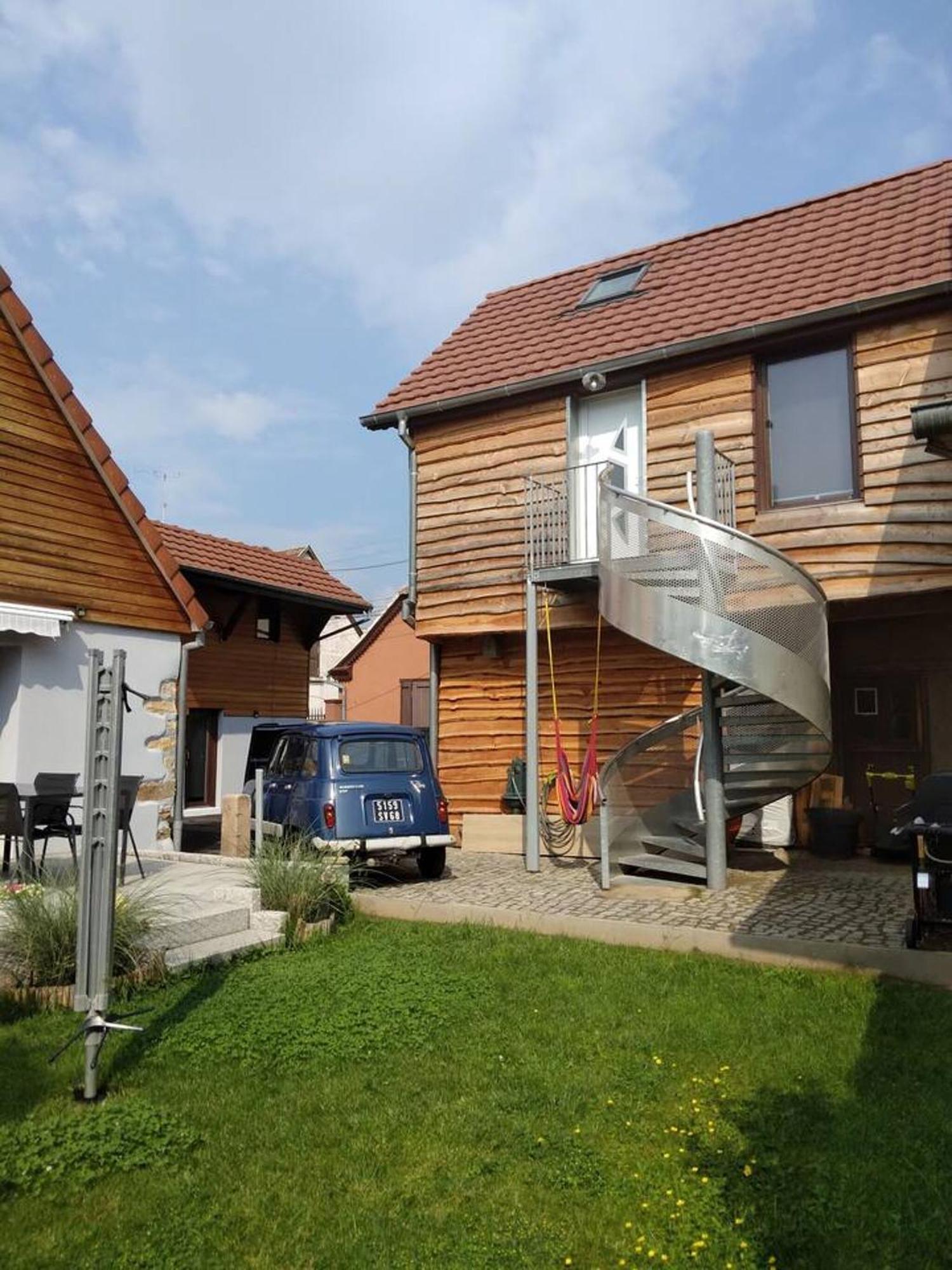 Appartement Cosy Wintzenheim + Terrasse ภายนอก รูปภาพ